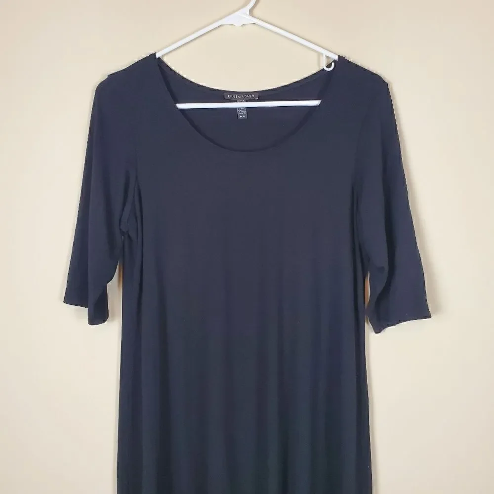 Eileen Fisher Little Black Dress Size Medium